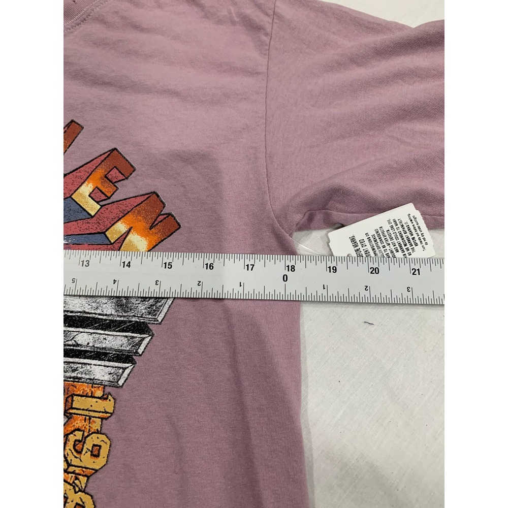 Van Halen Live 1982 Pink Graphic Tee T-shirt Size S/M - Picture 9 of 9